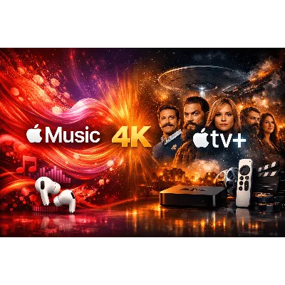 Apple TV+ + Apple Music 1/2/3Месяцы Приватный аккаунт Полный доступ - irongamers.ru