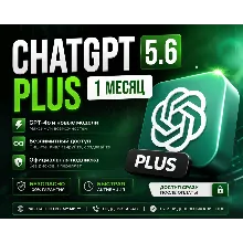 CHATGPT 5.6 | Подписка PLUS | НА ВАШ АККАУНТ | 1 МЕС