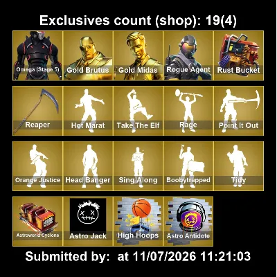 Мгновенный доступ • FN (все платформы) • 194 skins • Omega (stage 5) •Полный доступ - irongamers.ru