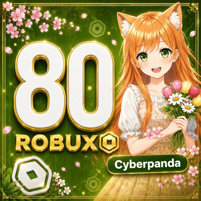 Roblox - 80 Робуксов [ Автовыдача 24 · 7]