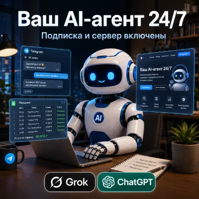AI-агент под ключ на базе Grok / ChatGPT на 1 месяц - irongamers.ru