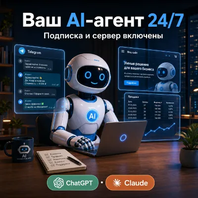 AI-агент под ключ на базе ChatGPT / Claude на 1 месяц - irongamers.ru