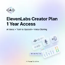 Elevenlabs 12M creator plan