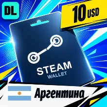 Steam Wallet Аргентина 10 USD цифровой код