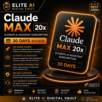 Claude Max 20x | Максимальная AI Подписка | Доступ на 30 Дней - irongamers.ru