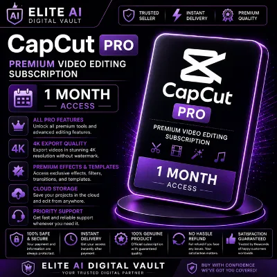 CapCut Pro | Премиум Подписка для Видеомонтажа | Доступ на 1 Месяц - irongamers.ru