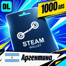 Steam Wallet Аргентина 1000 ARS — цифровой код