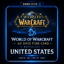 World of Warcraft 60-days Time Card / Battle.net Key / USA | AUTO DELIVERY 24/7