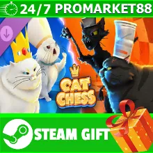 ВСЕ СТРАНЫ+РОССИЯ Cat Chess - Supporter Cat STEAM