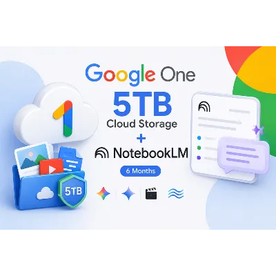 Google One 5 ТБ Облачного Хранилища | NotebookLM | 6 Месяцев - irongamers.ru