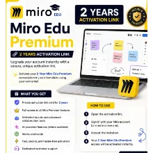 Miro Edu Premium – активация на 2 года | Ссылка на полный доступ | Мгновенная доставк