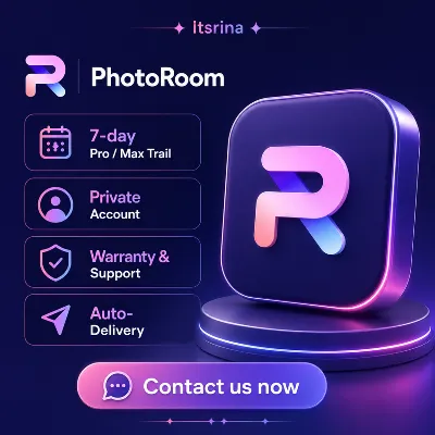Photoroom PRO/MAX -7 дневная пробная версия- Личный аккаунт (автоматическая доставкa) - irongamers.ru