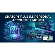 ChatGPT Plus 5.5 Персональный Личный Аккаунт | 1 Месяц