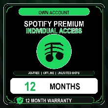 Spotify Premium Individual | 12 Months | Fast Activation | Warranty