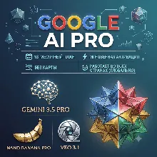 GOOGLE AI PRO 18 МЕСЯЦЕВ | Gemini 3.5, Nano Banana Pro, Veo 3.1, 5 TB| НА ВАШ АККАУНТ