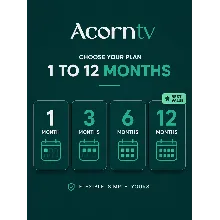 Премиум-аккаунт Acorn TV на 1-12 месяцев