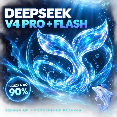 DeepSeek V4 Flash / Pro / V4.1 Flash API | Общий баланс | Автовыдача - irongamers.ru