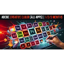 Acrobat Pro + Adobe Creative Cloud (все приложения) | аккаунты Acrobat | 1/2/3 месяца