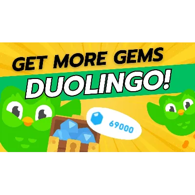 Пополнение счета Duolingo: 1200–6500 самоцветов. - irongamers.ru