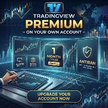 TradingView PREMIUM - ON YOUR OWN ACCOUNT - 1MONTH/YEAR - ANTIBAN
