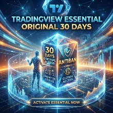 TradingView ESSENTIAL (оригинал, 30 дней, защита от бана)