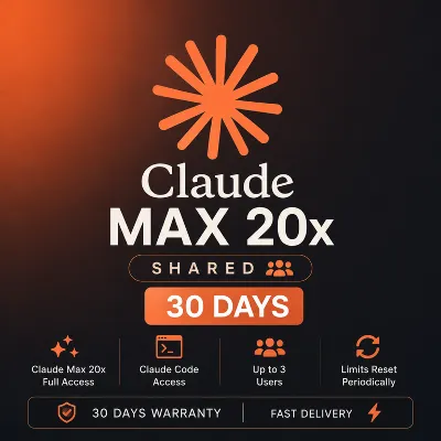 Claude Max 20x — Общий доступ на 30 дней
