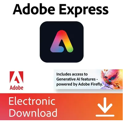 Adobe Express Premium | Социальные медиа: графика, видео и презентации | AI‑12 Month| - irongamers.ru
