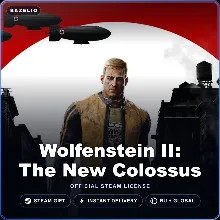 Wolfenstein II: The New Colossus (Steam Gift) · РФ и весь мир