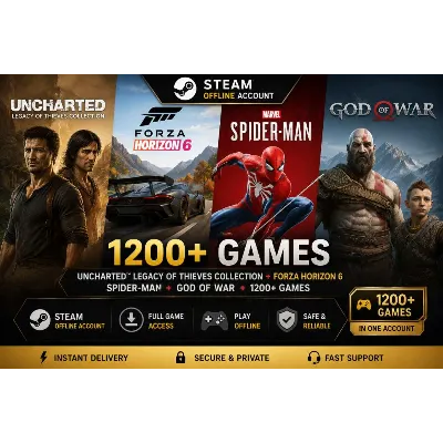 UNCHARTED™: Legacy of Thieves Collection + 007 + RE9 +1200 games [ NO Steam Guard ] - irongamers.ru