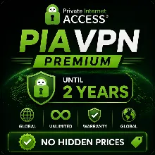 PIA VPN Premium до 2 лет | Глобальный доступ | Без ограничений | Без скрытых платежей