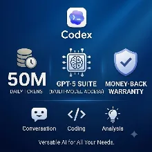 [ Codex API Token ] ::: 50 M => 1 Day - Полная гарантия !