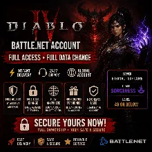 Diablo 4 | 24/7 - DELIVERY | BATTLENET | Full Data Change | Full Access | x24