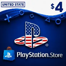 4 USD | PlayStation PSN | United States