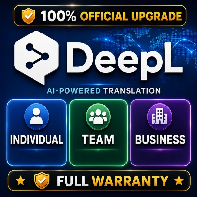 🌍 DeepL Individual / Team / Business | 100% Официальное обновление | ГАРАНТИЯ - irongamers.ru