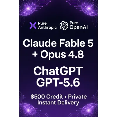 Пригласительная ссылка – Claude Fable 5 + Opus 4.8 и ChatGPT GPT-5.6 ($500 кредитов) - irongamers.ru