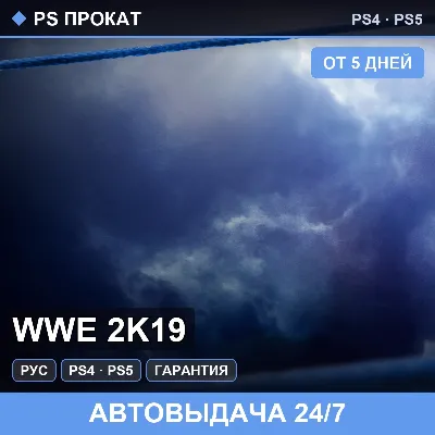 🟣 WWE 2K19 (PS4/PS5/RU) Аренда от 5 дней - irongamers.ru