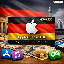 Apple Gift Card DE | €5–€250 – Apple / App Store / iTunes – Apple ID Германия