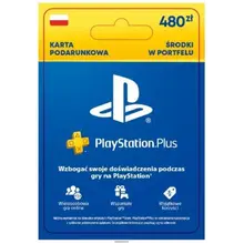 PSN Польша карта пополнения на 480 zl (PL)