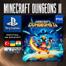 Minecraft Dungeons II • PS5 • Турция / Украина / Индия