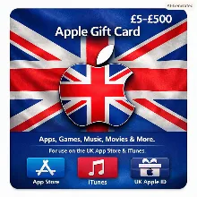 Apple Gift Card UK | £5–£500 – Apple / App Store / iTunes – Apple ID Великобрита