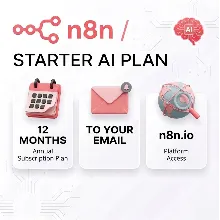 n8n Cloud Starter (12 месяцев) — Промокод