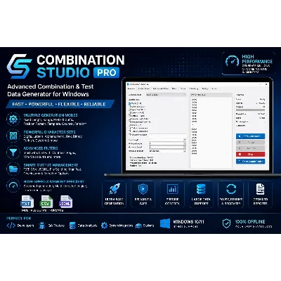 Combination (Wordlist) Studio Pro – Advanced Combination & Test Data Generator - irongamers.ru