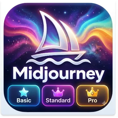 Midjourney — Basic / Standard / Pro | 1 месяц | Активация на вашем аккаунте - irongamers.ru