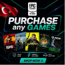 Epic Games Store — Покупка любой игры | Регион Турция | На вашем аккаунте