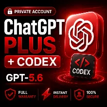 ChatGPT 5.6 Plus + Codex | GPT-5.6 | Готовый аккаунт | Личный / Общий | Полная гарант