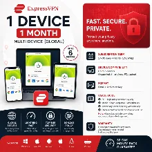 ExpressVPN Premium | 1 Устройство | 1 Месяц (27–30 Дней) | Multi Device (Global)