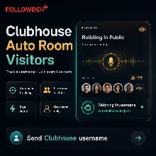 Clubhouse User Watch - авто посетители комнат