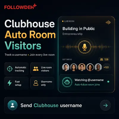 Clubhouse User Watch - авто посетители комнат - irongamers.ru