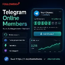 Telegram Online Members - онлайн в Telegram