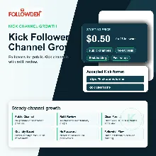Kick Followers - подписчики Kick